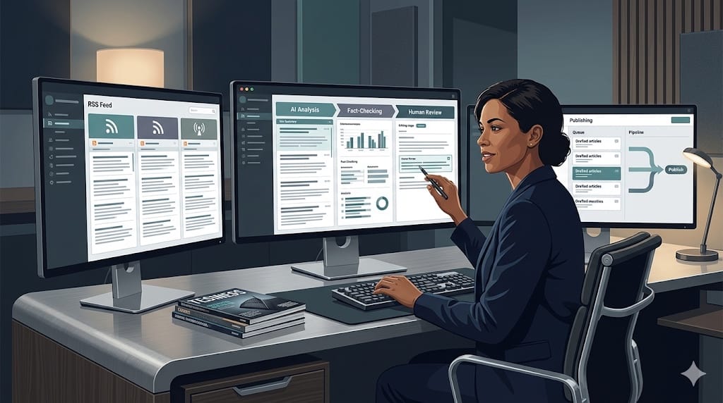 我如何用 AI 自動化整理科技新聞，並發佈到 RichardNote