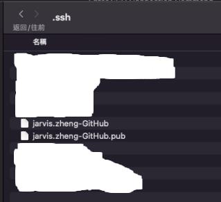 終端機產生的 SSH 公鑰與私鑰檔案